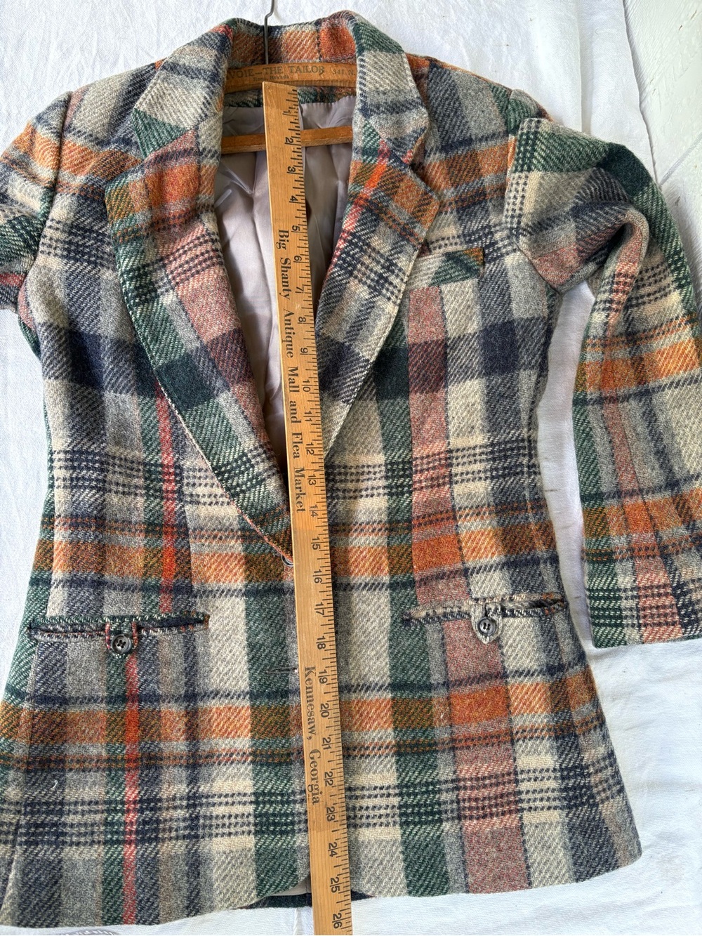 Vintage Hunters Run Wool Blazer Small - Picture 6 of 12